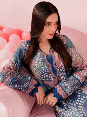 Nureh Ballerina Embroidered Chikankari Lawn Unstitched 2Pc Suit NU2-145