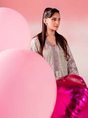 Nureh Ballerina Embroidered Chikankari Lawn Unstitched 2Pc Suit NU2-147