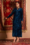 NUREH Ballerina Embroidered Velvet Palachi Unstitched 2Pc Suit NU2-188
