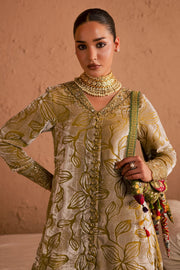 NUREH Ballerina Embroidered Velvet Palachi Unstitched 2Pc Suit NU2-189