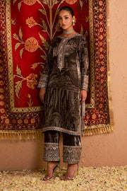 NUREH Ballerina Embroidered Velvet Palachi Unstitched 2Pc Suit NU2-192