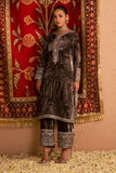 NUREH Ballerina Embroidered Velvet Palachi Unstitched 2Pc Suit NU2-192