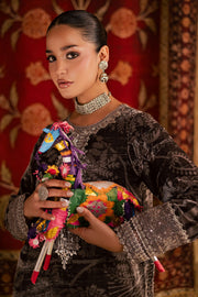 NUREH Ballerina Embroidered Velvet Palachi Unstitched 2Pc Suit NU2-192