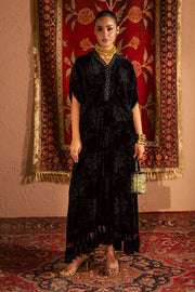 NUREH Ballerina Embroidered Velvet Palachi Unstitched 2Pc Suit NU2-193