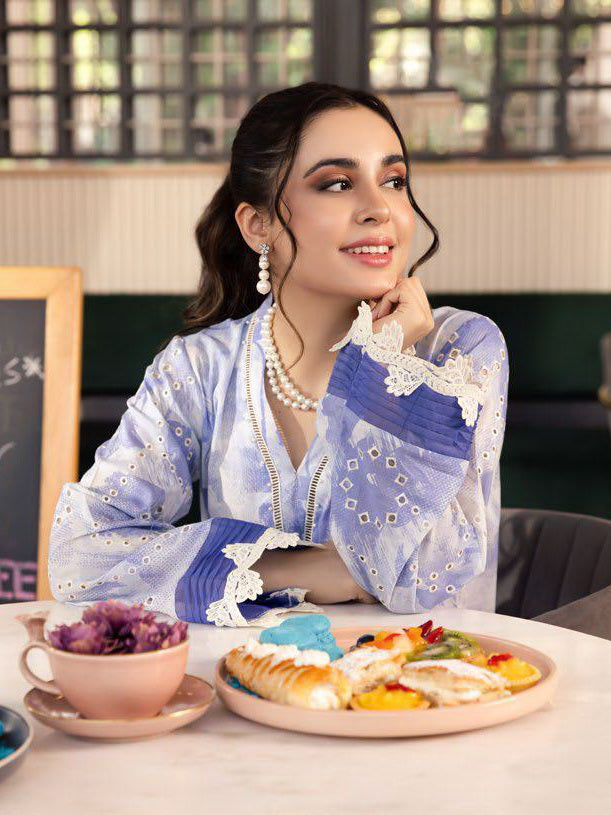 NUREH Ballerina Embroidered Chikankari Lawn Unstitched 2 Piece NU2-93