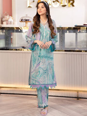 NUREH Ballerina Embroidered Chikankari Lawn Unstitched 2 Piece NU2-96
