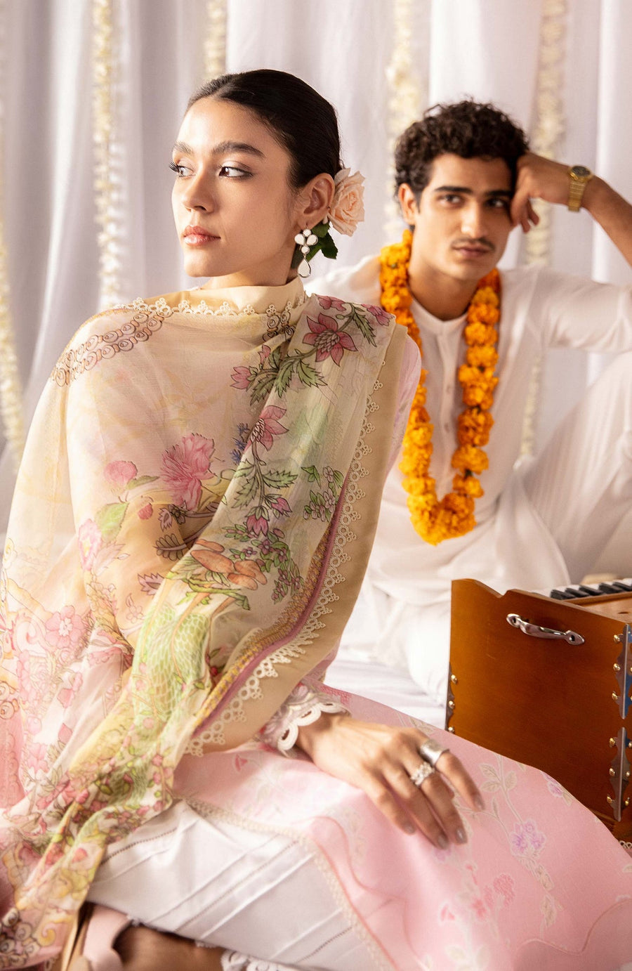 Dastaan by Seran Festive Unstitched Embroidered Lawn 3Pc Suit D-09 NURAY
