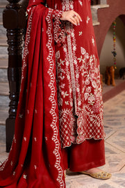 Narmin NAQSH Embroidered Peach Unstitched 3Pc Suit NUWPDE263016