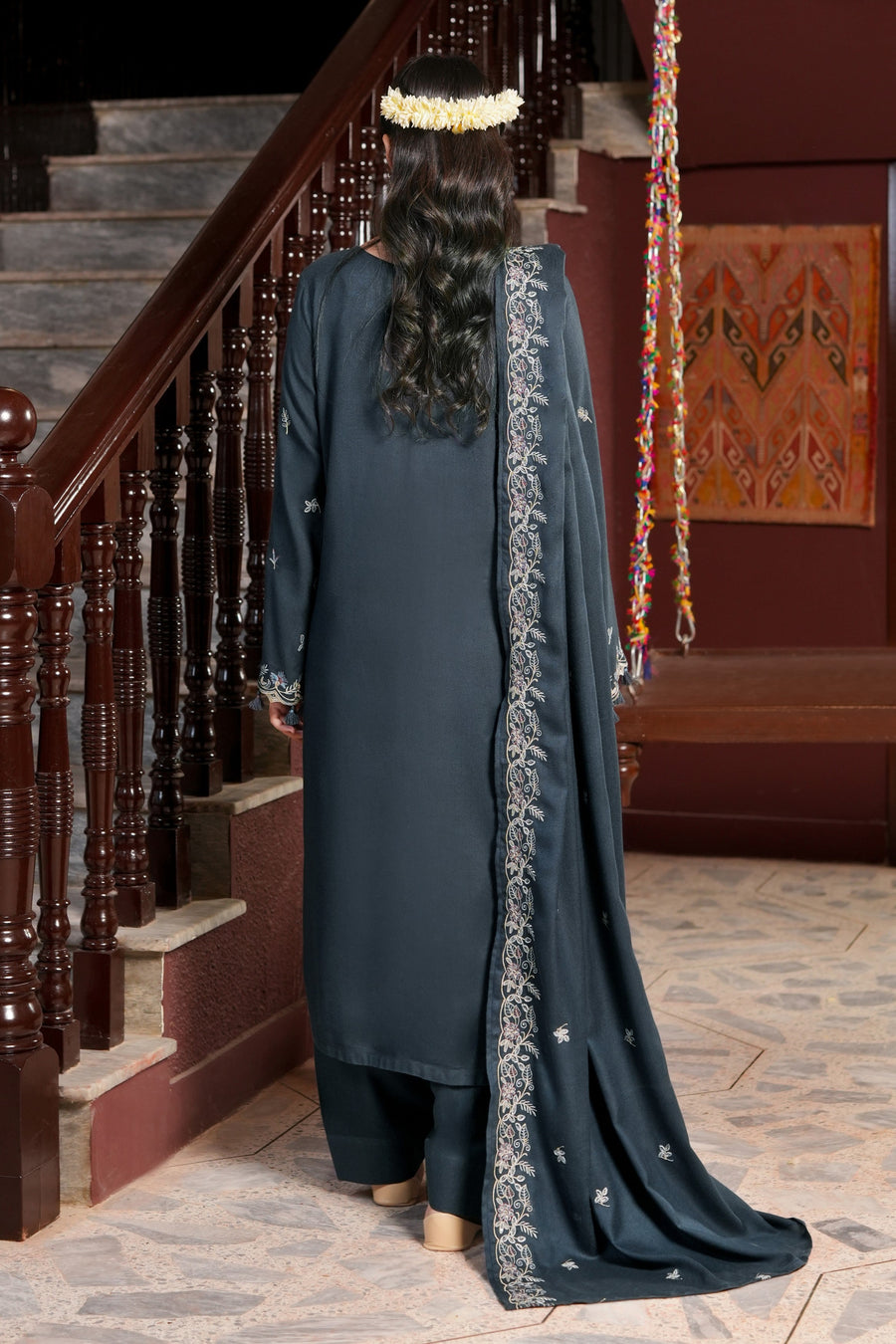 Narmin NAQSH Embroidered Peach Unstitched 3Pc Suit NUWPDE263018