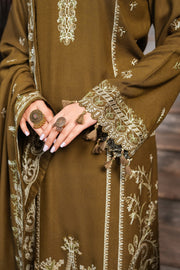 Narmin NAQSH Embroidered Peach Unstitched 3Pc Suit NUWPDE263019