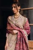 NUREH Maya Embroidered Linen Unstitched 3Pc Suit NW-101