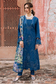 NUREH Maya Embroidered Linen Unstitched 3Pc Suit NW-102