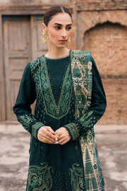 NUREH Maya Embroidered Linen Unstitched 3Pc Suit NW-103