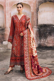 NUREH Maya Embroidered Linen Unstitched 3Pc Suit NW-105