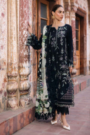 NUREH Maya Embroidered Linen Unstitched 3Pc Suit NW-107
