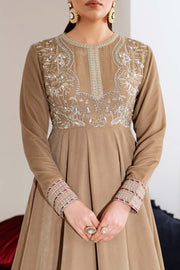 NUREH Maya Embroidered Velvet Unstitched 3Pc Suit NW-108