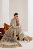 NUREH Maya Embroidered Velvet Unstitched 3Pc Suit NW-111