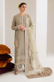 NUREH Maya Embroidered Velvet Unstitched 3Pc Suit NW-111