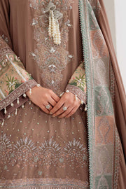 NUREH Maya Embroidered Velvet Unstitched 3Pc Suit NW-112