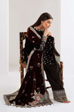 NUREH Maya Embroidered Velvet Unstitched 3Pc Suit NW-113