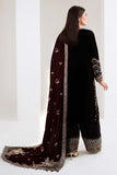 NUREH Maya Embroidered Velvet Unstitched 3Pc Suit NW-113