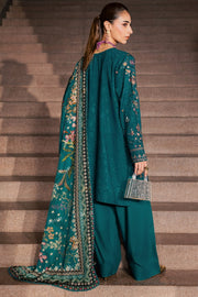 NUREH Maya Embroidered Linen Unstitched 3Pc Suit NW-126