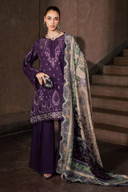 NUREH Maya Embroidered Linen Unstitched 3Pc Suit NW-127