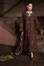 NUREH Maya Embroidered Linen Unstitched 3Pc Suit NW-131