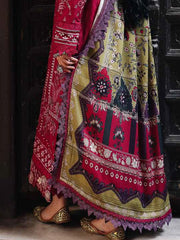 Nureh Maya Embroidered Self Linen Jacquard Unstitched 3Pc Suit NW-80