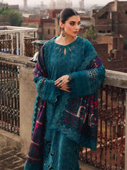Nureh Maya Embroidered Self Linen Jacquard Unstitched 3Pc Suit NW-81