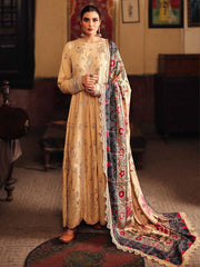 Nureh Maya Embroidered Self Linen Jacquard Unstitched 3Pc Suit NW-82