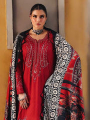 Nureh Maya Embroidered Self Linen Jacquard Unstitched 3Pc Suit NW-84