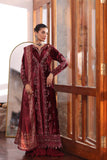 Noor by Saadia Asad Suzaankari Embroidered Velvet Unstitched 3Pc Suit D-10 QAIS