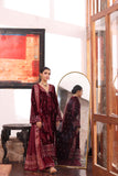 Noor by Saadia Asad Suzaankari Embroidered Velvet Unstitched 3Pc Suit D-10 QAIS