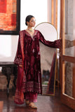 Noor by Saadia Asad Suzaankari Embroidered Velvet Unstitched 3Pc Suit D-10 QAIS