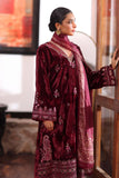 Noor by Saadia Asad Suzaankari Embroidered Velvet Unstitched 3Pc Suit D-10 QAIS