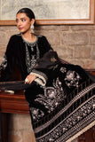 Noor by Saadia Asad Suzaankari Embroidered Velvet Unstitched 3Pc Suit D-12 Pareeha