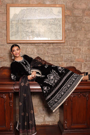 Noor by Saadia Asad Suzaankari Embroidered Velvet Unstitched 3Pc Suit D-12 Pareeha