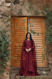 Noor by Saadia Asad Suzaankari Embroidered Khaddar Unstitched 3Pc Suit D-01 Saiha