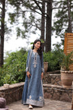 Noor by Saadia Asad Suzaankari Embroidered Linen Unstitched 3Pc Suit D-03 Zuva