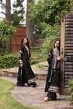 Noor by Saadia Asad Suzaankari Embroidered Linen Unstitched 3Pc Suit D-05 Koel