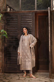 Noor by Saadia Asad Suzaankari Embroidered Khaddar Unstitched 3Pc Suit D-07 Zeenaz