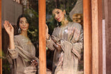 Noor by Saadia Asad Suzaankari Embroidered Khaddar Unstitched 3Pc Suit D-07 Zeenaz