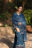 Noor by Saadia Asad Suzaankari Embroidered Linen Unstitched 3Pc Suit D-08 Nayul