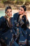 Noor by Saadia Asad Suzaankari Embroidered Linen Unstitched 3Pc Suit D-08 Nayul