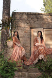 Noor by Saadia Asad Suzaankari Embroidered Linen Unstitched 3Pc Suit D-09 Doon