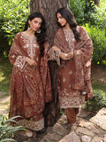 Noor by Saadia Asad Suzaankari Embroidered Linen Unstitched 3Pc Suit D-09 Doon