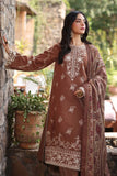 Noor by Saadia Asad Suzaankari Embroidered Linen Unstitched 3Pc Suit D-09 Doon