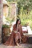 Noor by Saadia Asad Suzaankari Embroidered Linen Unstitched 3Pc Suit D-09 Doon