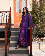 Noemie by Republic Womenswear Unstitched Khaddar 3Pc Suit NWU23-D1-B